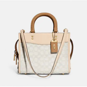 30% Off Coach Rogue 25 In Signature Textile Jacquard Sale @ Coach 