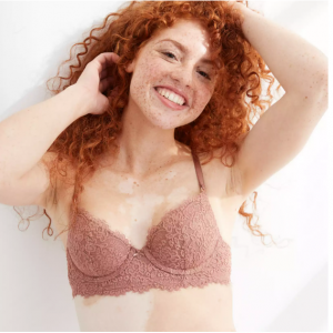 Aerie Real Power Plunge Push Up 蕾丝文胸
