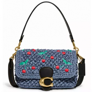 40% Off COACH Soft Tabby Shoulder Bag with Cherry Embroidery @ Belk