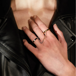 Blackhead Jewelry Junior A Two-tone 戒指