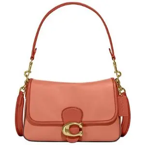 COACH Tabby Soft Colorblocked Leather Shoulder Bag Sale @ Macys.com 