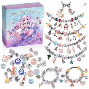 BDBKYWY Charm Bracelet Making Kit for Girls Age 8-12 only $7.99