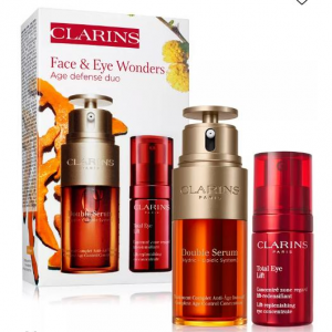 CLARINS 2-Pc. Double Serum + Total Eye Lift Set $121.55 shipped