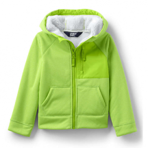 Lands’ End Kids Husky Active Cozy Hoodie $15.18 shipped