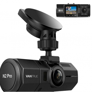 Amazon.com - Vantrue N2 Pro 2K前置+雙1080攝像頭 24小時全天候錄像 8.5折 + 折上再減$10