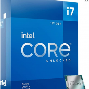 Amazon.com - Intel Core i7-12700KF 8P+4E 5GHz LGA1700 处理器 ，现价$189.99