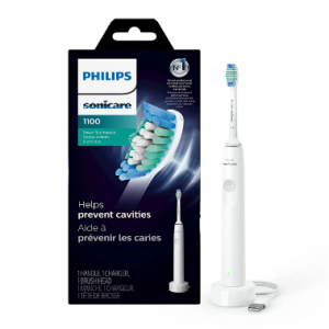 Philips Sonicare 1100 Power Toothbrush, White Grey HX3641/02 @ Amazon