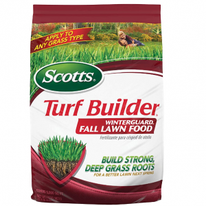 Scotts Turf Builder WinterGuard Fall Lawn Fertilizer for All Grass Types, 5,000 sq. ft., 12.5 lbs.