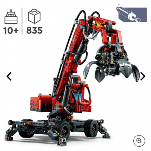 Lego Technic: Material Handler Construction Vehicle Set (42144) £79.99 shipped