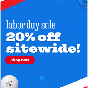 Labor Day - 20% Off Sitewide! @ My M&Ms