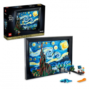 LEGO Ideas Vincent Van Gogh – The Starry Night 21333 Building Set, 2,316 Pieces