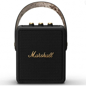 32% off Marshall Stockwell II Portable Bluetooth Speaker - Black and Brass @Amazon