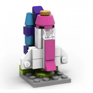 Build a LEGO® Space Shuttle and take it home with you! @ LEGO