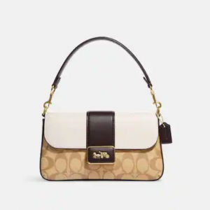 52% Off Coach Mini Grace Crossbody In Signature Canvas @ Coach Outlet