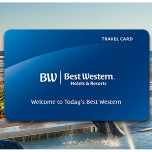 Benefit with The Best Western Travel Card®