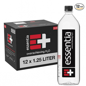 Essentia Water LLC 99.9% 纯净水, pH值9.5，1.25L*12瓶