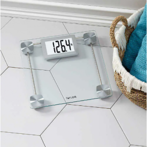 Taylor Digital Glass Bathroom Scale with Extra Large Display @ Costco