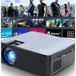 50% off Mini Projector, JANKOR WiFi Projector, 1080P HD Bluetooth Projector @Amazon