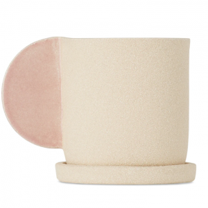 BRUTES CERAMICS 灰白色中号杯碟