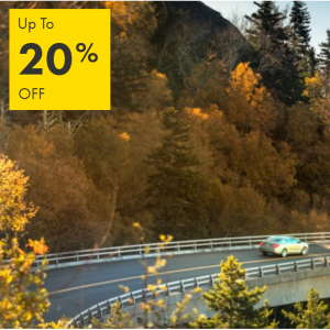 Hit the road this autumn and enjoy up to a 20% discount @Europcar US & Canada