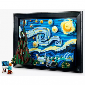 乐高 LEGO Ideas 21333 3D版梵高《星夜》