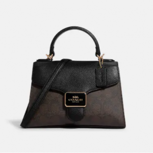 Extra 15% Off Coach Pepper Satchel In Signature Canvas @ Coach Outlet