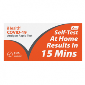 iHealth COVID-19 抗原快速检测 2 件装