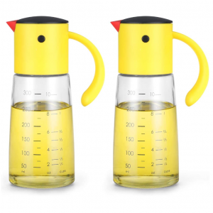 Vucchini Olive Oil Dispenser Bottle for Kitchen Cooking (Set of 2) @ Amazon