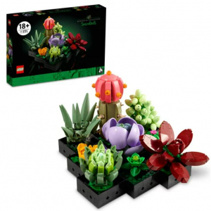 LEGO Succulents Plant Decor Building Kit for Adults; 10309 (771 Pieces) $49.97 shipped