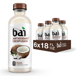 Bai 椰子水 18oz 6瓶 @ Amazon