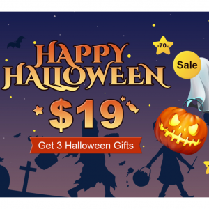 $19 Get 3 Halloween Gifts @ TOMTOP