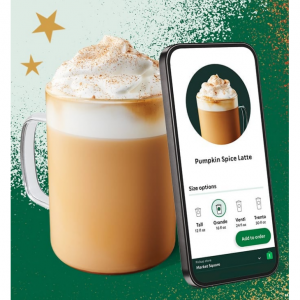 Starbucks 现有 $10电子礼卡限时优惠，满$10立减$5