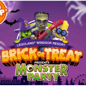 Brick-or-Treat presents the LEGO® Monster Party from £55 @LEGOLAND Holidays