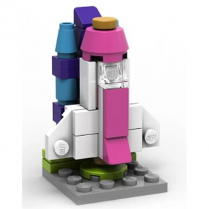 Build a LEGO Space Shuttle in store and take it home with you