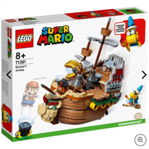 Lego Super Mario Bowser’s Airship Expansion Set Toy (71391) £54.99 delivered @ IWOOT UK