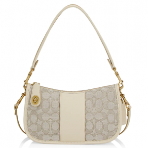 25% Off COACH Swinger Signature Jacquard Shoulder Bag @ Saks Fifth Avenue