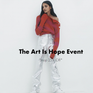 Zadig & Voltaire - 25% Off The Art Is Hope Event