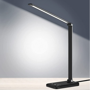 AFROG Multifunctional LED Desk Lamp with USB Charging Port @ Amazon