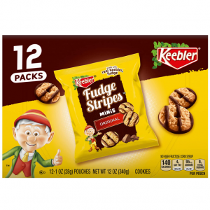 Keebler 巧克力软糖条纹曲奇 12oz 12包 @ Amazon