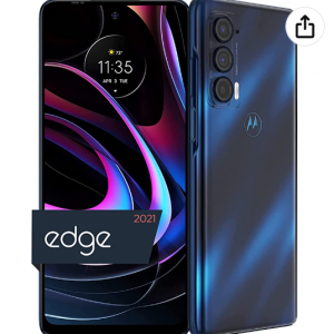 Amazon.com - Motorola Edge 256GB 2021 解鎖版智能手機 支持Sub-6G，4.9折