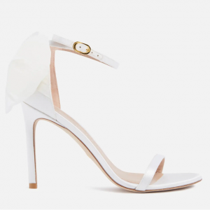 Stuart Weitzman Nudistsong Bow 高跟一字带凉鞋