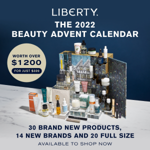 Liberty London US即將上新2022聖誕倒數日曆禮盒