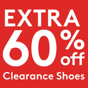 Nordstrom Rack - Extra 60% Off Clearance Shoes 