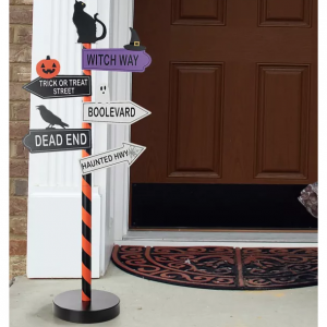 H for Happy™ 独立式室内/室外万圣节标志