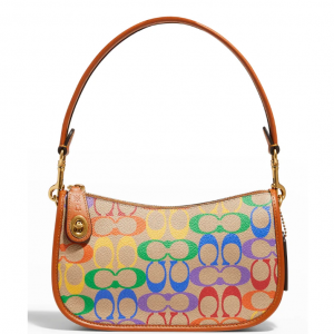 Extra 25% Off COACH Swinger Pride Monogram Coated Canvas Shoulder Bag @ Neiman Marcus