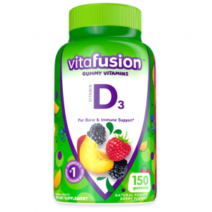 Vitafusion 维生素 D3水果口味软糖 150粒 @ Amazon