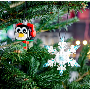 Lego  企鹅和雪花 挂件 40572