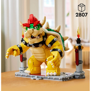 LEGO Super Mario The Mighty Bowser Collectible Figure (71411) @ Zavvi