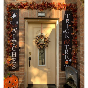 1套万圣节字母图形对联