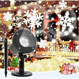 KIMARS Christmas Snowflake Projector Lights $14.85